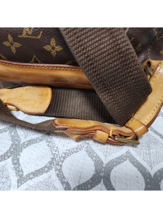 Authentic LOUIS VUITTON Monogram Montsouris GM Backpack Brown main image 10